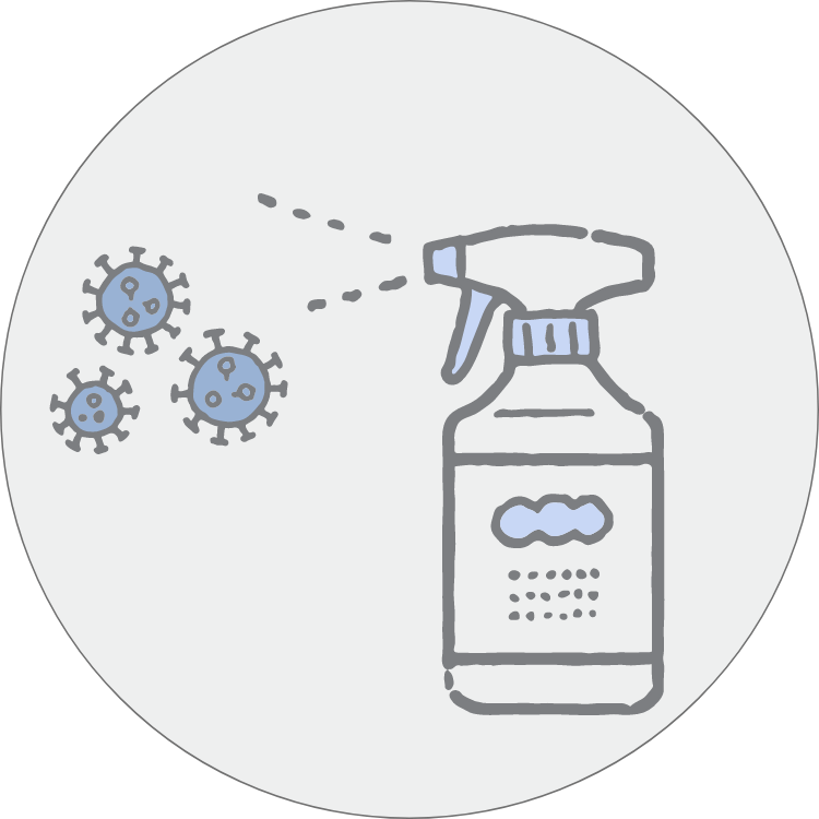 アルコール消毒